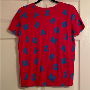 Red/Blue Alphabet T-Shirt
